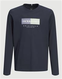 JORFREDERIKSBERG BOX SCRIPT TEE LS JNR JACK & JONES