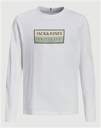 JORFREDERIKSBERG BOX SCRIPT TEE LS JNR JACK & JONES