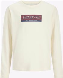 JORINWOOD BLOCK BRANDING TEE LS CN JNR JACK & JONES