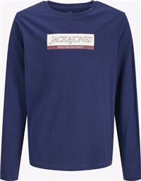 JORINWOOD BLOCK BRANDING TEE LS CN JNR JACK & JONES