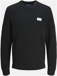 JORPORTLAND BADGE KNIT CREW NECK JACK & JONES