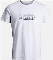 JPRBLULOGO TEE FST APR23 12238933-BRIGHT WHITE WHITE JACK & JONES από το POLITIKOS