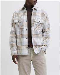 JPRRAYLE MELANGE CHECK L/S OVERSHIRT SN JACK & JONES