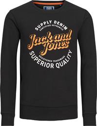 ΜΠΛΟΥΖΑ 12237110 ΜΑΥΡΟ REGULAR FIT JACK & JONES