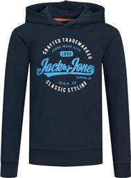 ΜΠΛΟΥΖΑ 12237112 ΣΚΟΥΡΟ ΜΠΛΕ REGULAR FIT JACK & JONES