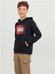 ΜΠΛΟΥΖΑ 12237459 ΜΑΥΡΟ REGULAR FIT JACK & JONES