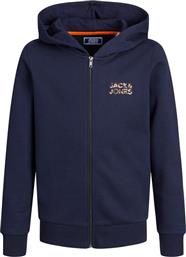 ΜΠΛΟΥΖΑ 12245878 ΣΚΟΥΡΟ ΜΠΛΕ REGULAR FIT JACK & JONES