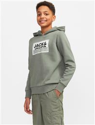 ΜΠΛΟΥΖΑ LOGAN 12254120 ΠΡΑΣΙΝΟ STANDARD FIT JACK & JONES