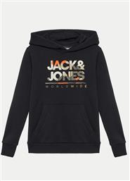 ΜΠΛΟΥΖΑ LUKE 12259795 ΜΑΥΡΟ STANDARD FIT JACK & JONES