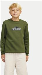 ΜΠΛΟΥΖΑ MOUNTAIN LOGO 12263372 ΠΡΑΣΙΝΟ RELAXED FIT JACK & JONES