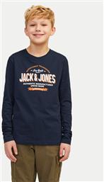 ΜΠΛΟΥΖΑΚΙ LOGO 12258882 ΣΚΟΥΡΟ ΜΠΛΕ REGULAR FIT JACK & JONES