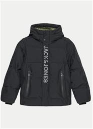 ΜΠΟΥΦΑΝ ΠΟΥΠΟΥΛΕΝΙΟ ALPHA 12262162 ΜΑΥΡΟ REGULAR FIT JACK & JONES