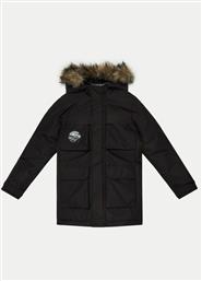 PARKA STAR 12258941 ΜΑΥΡΟ REGULAR FIT JACK & JONES