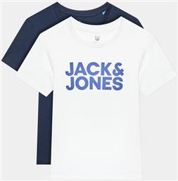 ΣΕΤ 2 T-SHIRTS CORP LOGO 12199947 ΕΓΧΡΩΜΟ REGULAR FIT JACK & JONES