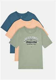 ΣΕΤ 3 T-SHIRTS JACK & JONES JUNIOR