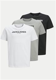 ΣΕΤ 3 T-SHIRTS HARRY 12272651 ΕΓΧΡΩΜΟ REGULAR FIT JACK & JONES