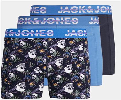 ΣΕΤ ΜΠΟΞΕΡΑΚΙΑ 3 ΤΜΧ HAVANA 12250356 ΣΚΟΥΡΟ ΜΠΛΕ JACK & JONES