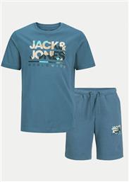 ΣΕΤ T-SHIRT ΚΑΙ ΣΟΡΤΣ LUKE 12278385 ΜΠΛΕ REGULAR FIT JACK & JONES