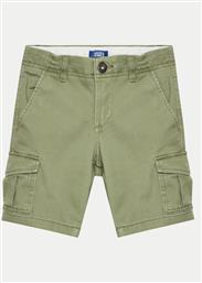 ΣΟΡΤΣ ΥΦΑΣΜΑΤΙΝΟ 12182856 ΠΡΑΣΙΝΟ CARGO FIT JACK & JONES