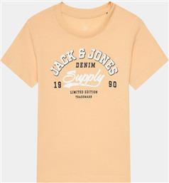 T-SHIRT 12257379 ΠΟΡΤΟΚΑΛΙ STANDARD FIT JACK & JONES