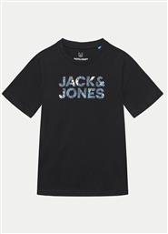 T-SHIRT 12268854 ΜΑΥΡΟ REGULAR FIT JACK & JONES