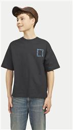 T-SHIRT BROOKLYN GRAPHIC 12263183 ΜΑΥΡΟ RELAXED FIT JACK & JONES