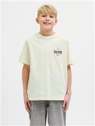 T-SHIRT DYNAMIC DUST 12274677 ΚΙΤΡΙΝΟ LOOSE FIT JACK & JONES