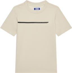 T-SHIRT FUSION 12274610 ΜΠΕΖ REGULAR FIT JACK & JONES JUNIOR