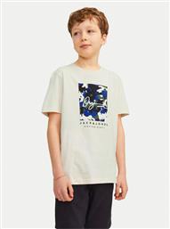 T-SHIRT JORARUBA 12257133 ΕΚΡΟΥ STANDARD FIT JACK & JONES JUNIOR