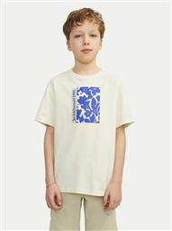 T-SHIRT JORMARBELLA 12257641 ΕΚΡΟΥ LOOSE FIT JACK & JONES JUNIOR