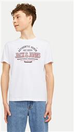 T-SHIRT LOGO 12258877 ΛΕΥΚΟ REGULAR FIT JACK & JONES