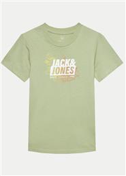 T-SHIRT MAP SUMMER 12257988 ΓΚΡΙ REGULAR FIT JACK & JONES