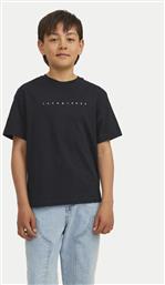 T-SHIRT STAR 12237435 ΜΑΥΡΟ RELAXED FIT JACK & JONES