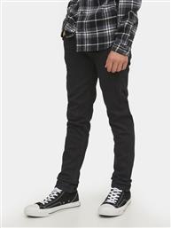 ΤΖΙΝ GLENN 12237424 ΜΑΥΡΟ SLIM FIT JACK & JONES