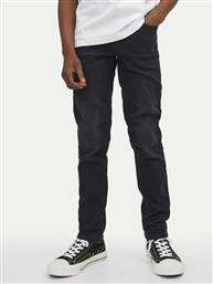 ΤΖΙΝ GLENN 12244074 ΜΑΥΡΟ SLIM FIT JACK & JONES