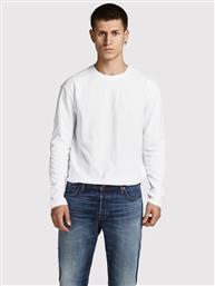 LONGSLEEVE NOA 12190128 ΛΕΥΚΟ LOOSE LEG JACK & JONES