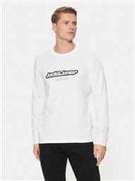 LONGSLEEVE VESTERBRO 12266419 ΛΕΥΚΟ RELAXED FIT JACK & JONES