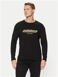 LONGSLEEVE VESTERBRO 12266419 ΜΑΥΡΟ RELAXED FIT JACK & JONES