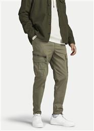 ΠΑΝΤΕΛΟΝΙ ΥΦΑΣΜΑΤΙΝΟ STACE 12194246 ΠΡΑΣΙΝΟ TAPERED FIT JACK & JONES