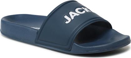 ΠΑΝΤΟΦΛΕΣ JFWLARRY 12184277 ΣΚΟΥΡΟ ΜΠΛΕ JACK & JONES από το EPAPOUTSIA