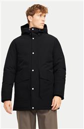 PARKA TREK 12256992 ΜΑΥΡΟ REGULAR FIT JACK & JONES