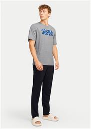 ΠΙΤΖΑΜΑ ELTON 12266998 ΓΚΡΙ STANDARD FIT JACK & JONES