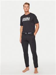 ΠΙΤΖΑΜΑ ELTON 12266998 ΜΑΥΡΟ STANDARD FIT JACK & JONES