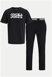 ΠΙΤΖΑΜΑ ELTON 12266998 ΜΑΥΡΟ STANDARD FIT JACK & JONES από το MODIVO