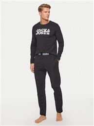 ΠΙΤΖΑΜΑ ELTON 12267003 ΜΑΥΡΟ STANDARD FIT JACK & JONES από το MODIVO