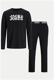 ΠΙΤΖΑΜΑ ELTON 12267003 ΜΑΥΡΟ STANDARD FIT JACK & JONES από το MODIVO