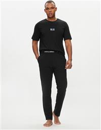 ΠΙΤΖΑΜΑ OSCAR 12258228 ΜΑΥΡΟ STANDARD FIT JACK & JONES από το MODIVO