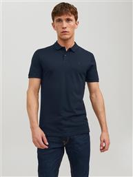 POLO BASIC 12136516 ΣΚΟΥΡΟ ΜΠΛΕ SLIM FIT JACK & JONES