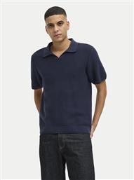 POLO CEASTON 12273012 ΣΚΟΥΡΟ ΜΠΛΕ REGULAR FIT JACK & JONES