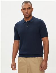 POLO EMIL 12248819 ΣΚΟΥΡΟ ΜΠΛΕ REGULAR FIT JACK & JONES